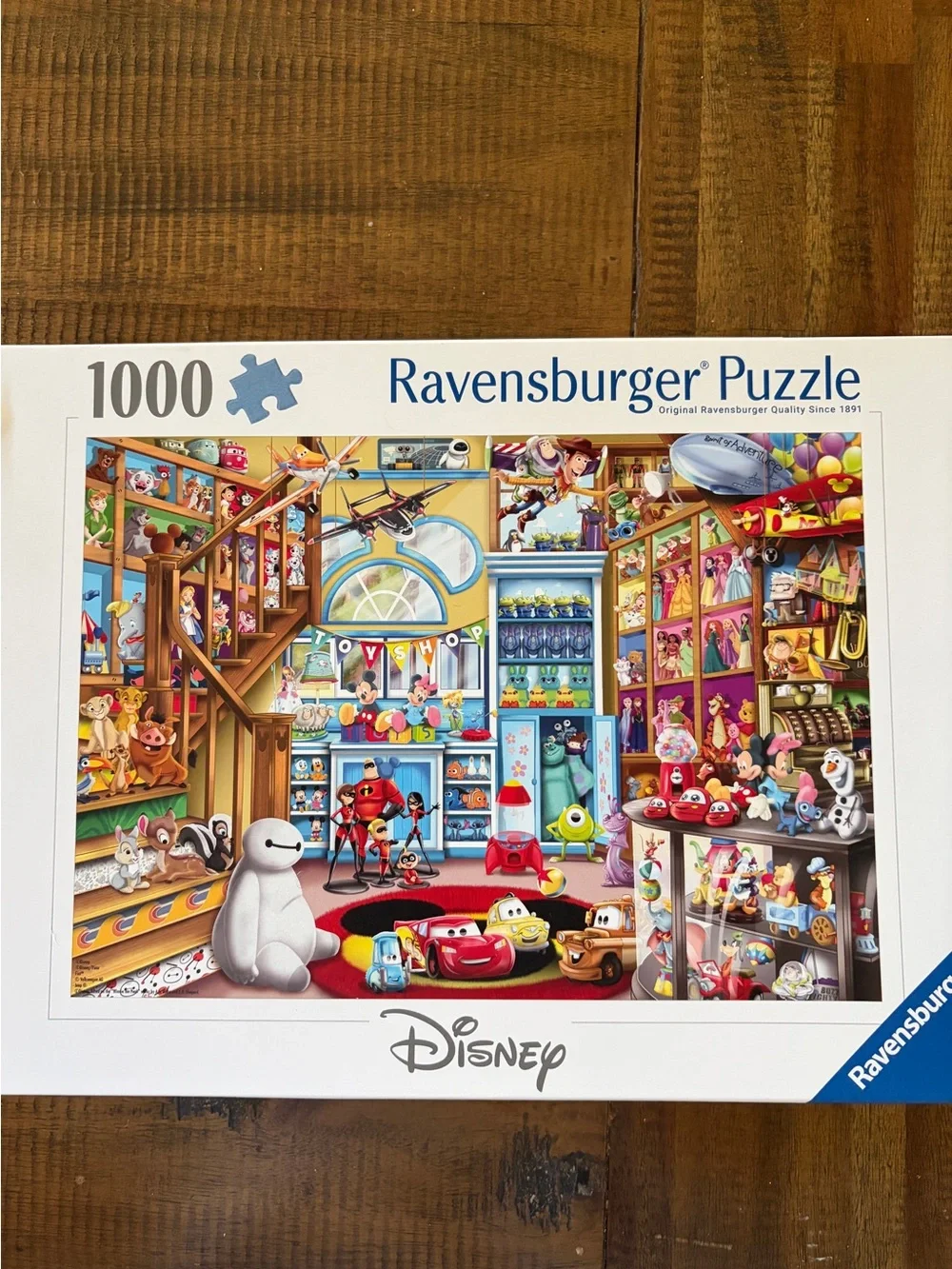 Ravensburger Multicolored Disney Toy Shop 1000-Piece Puzzle